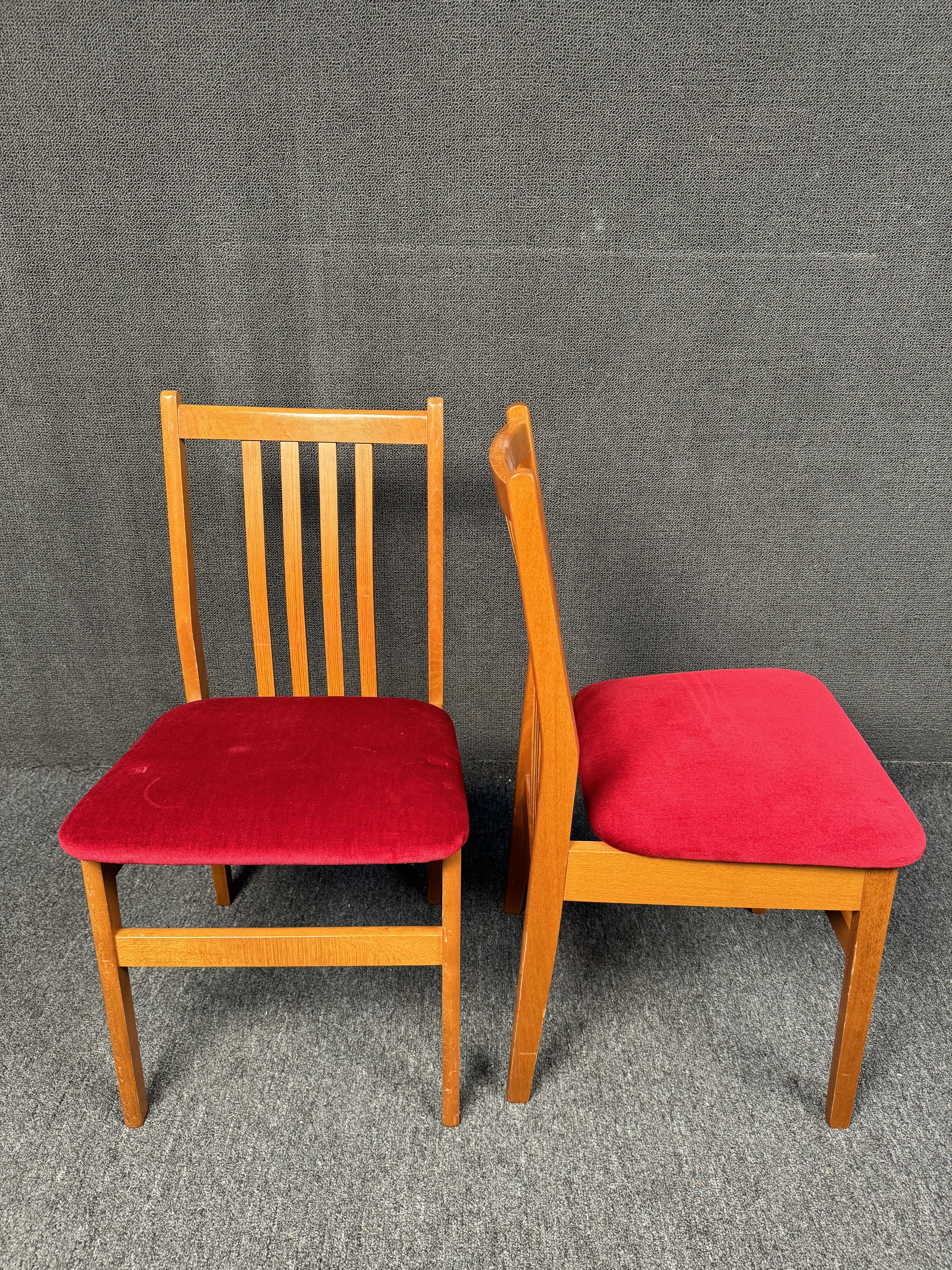 Sechser-Set Moderne Esszimmerstühle aus der Mitte des Jahrhunderts im Angebot 3