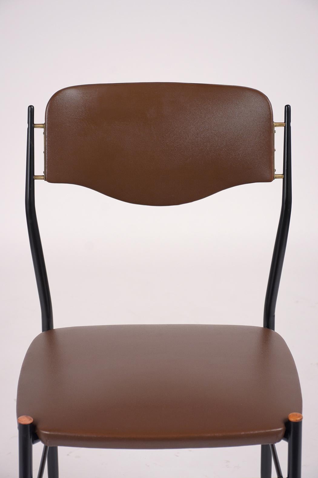 steel dining room chairs