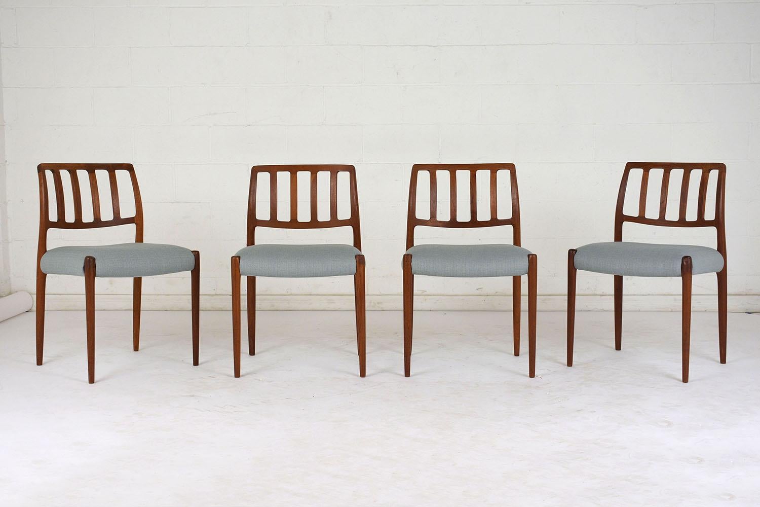 Set of Six Mid-Century Modern Niels Otto Moller Dining Room Chairs 3
