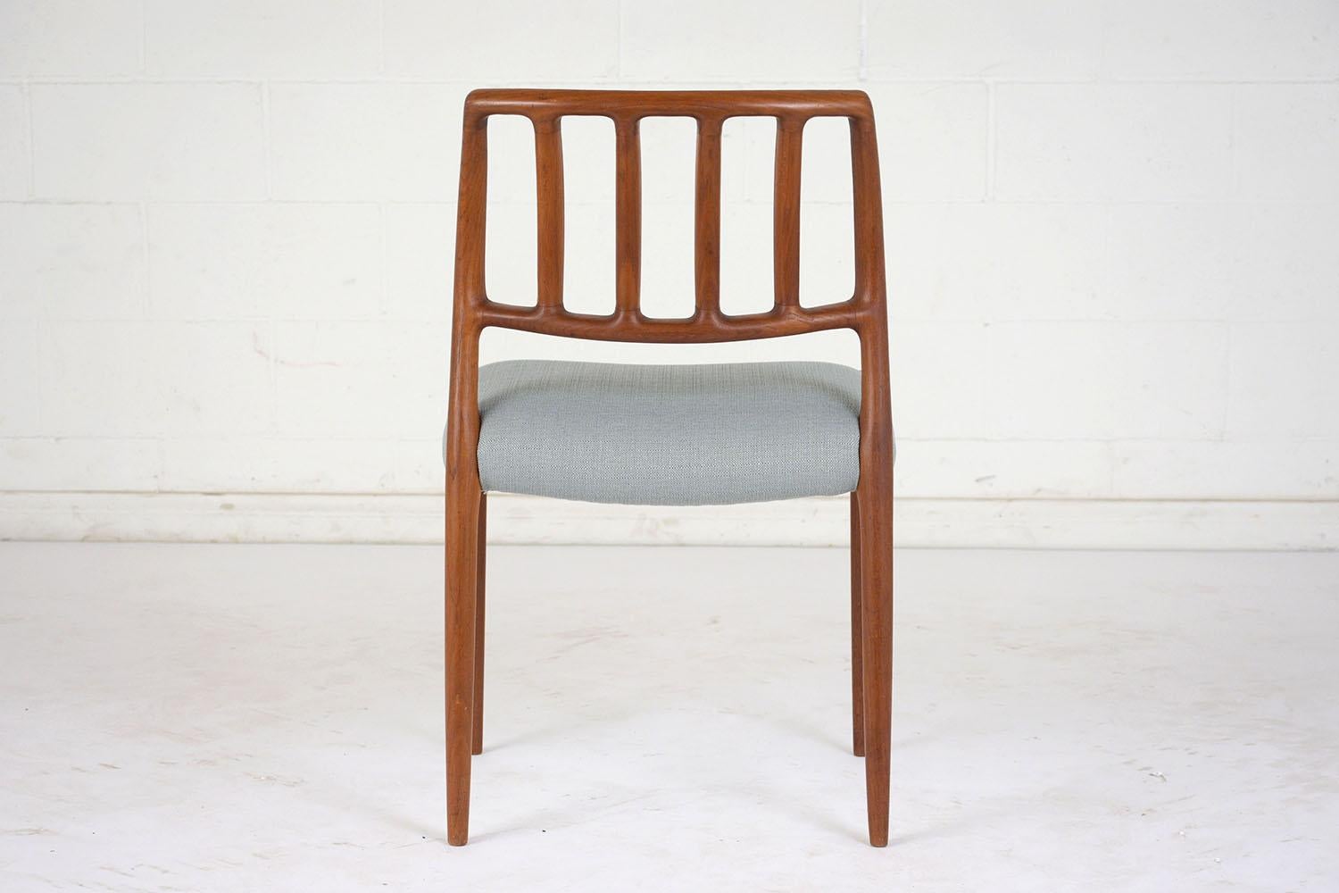 Mid-20th Century Set of Six Mid-Century Modern Niels Otto Moller Dining Room Chairs
