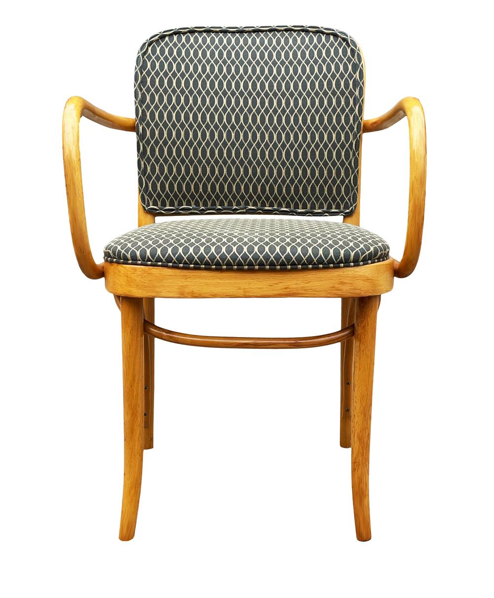 Set of Six Mid-Century Modern Prague Dining Chairs by Josef Frank & Hoffman In Good Condition In Philadelphia, PA