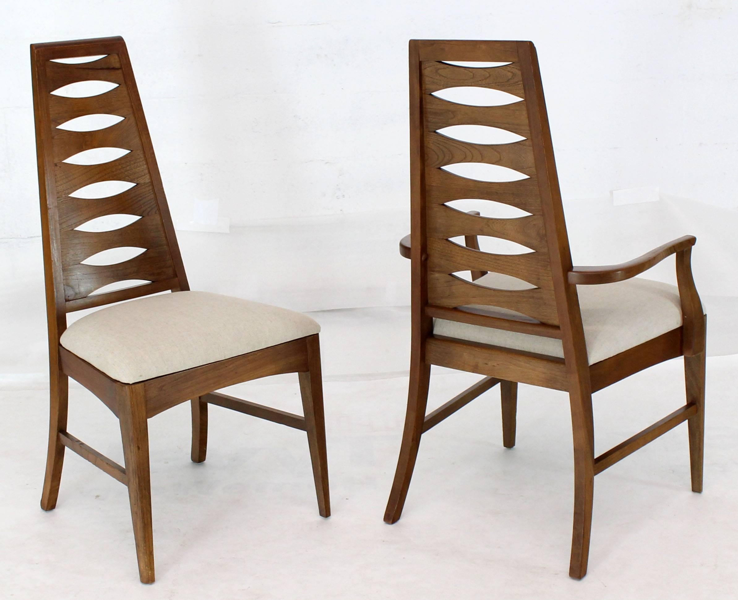 tall wood chairs