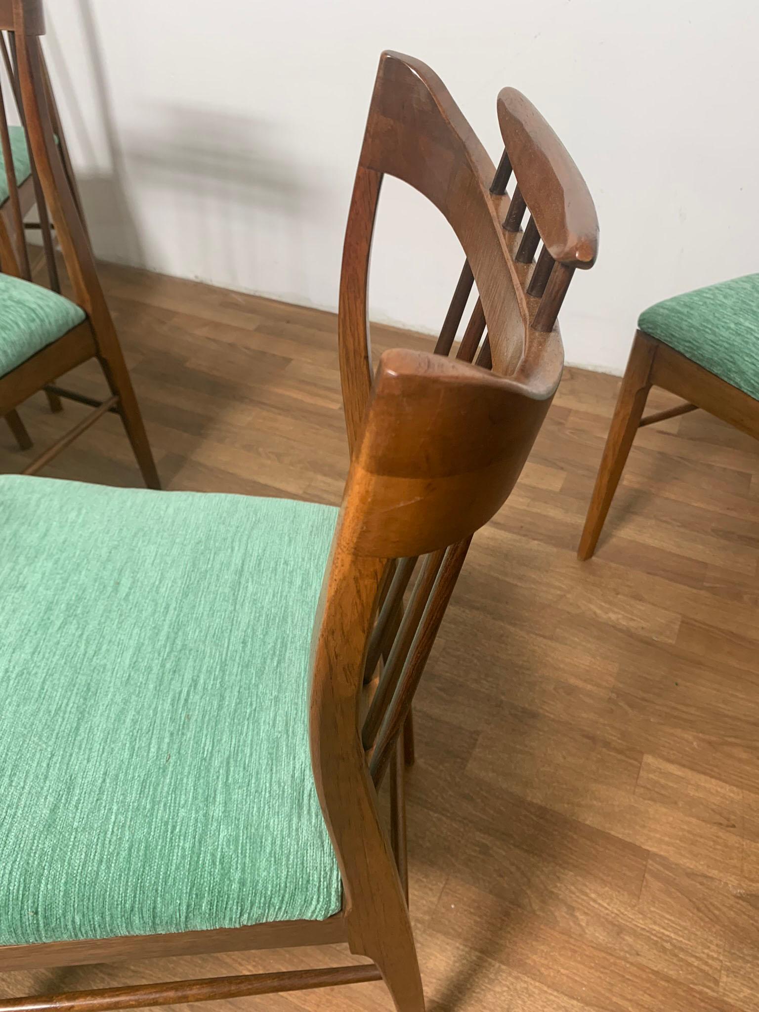 Set of Six Mid-Century Modern Thomasville  Dining Chairs, Circa 1950s 4