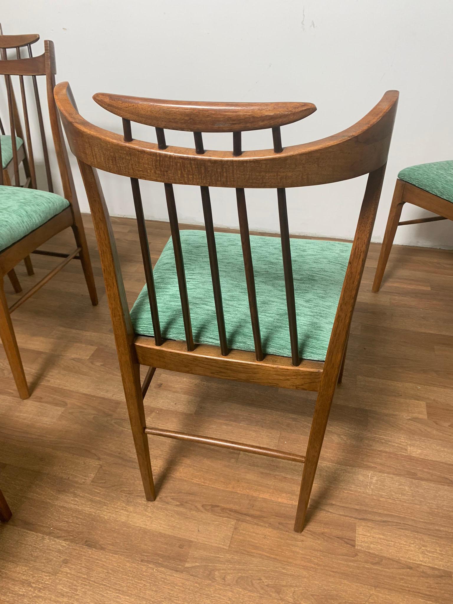 Set of Six Mid-Century Modern Thomasville  Dining Chairs, Circa 1950s 5