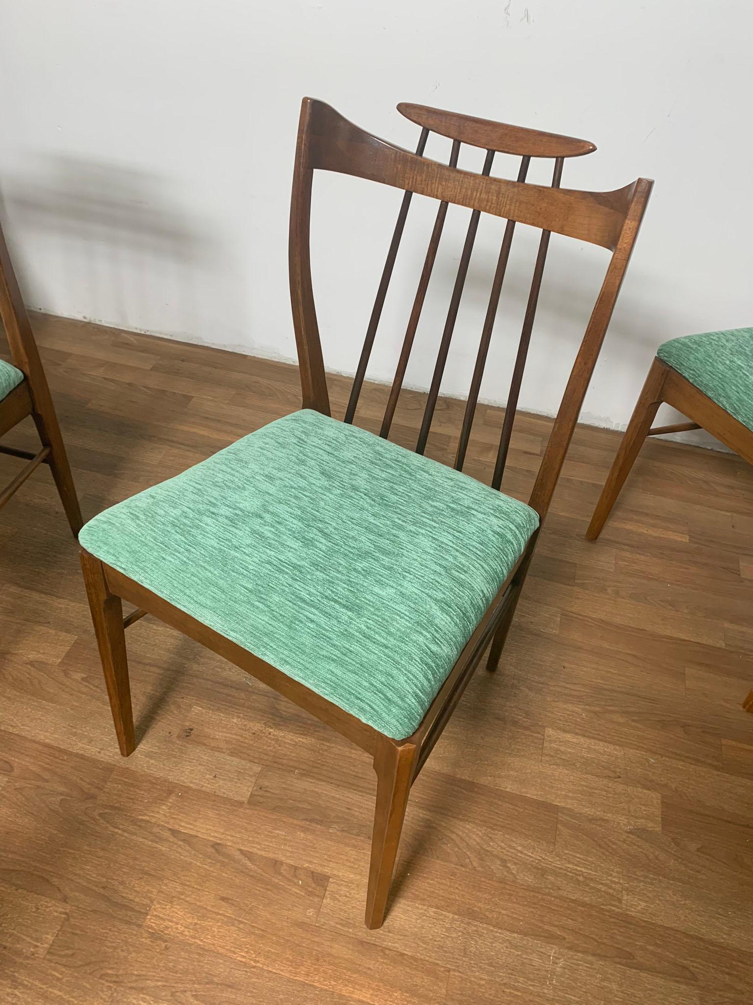 Set of Six Mid-Century Modern Thomasville  Dining Chairs, Circa 1950s 2