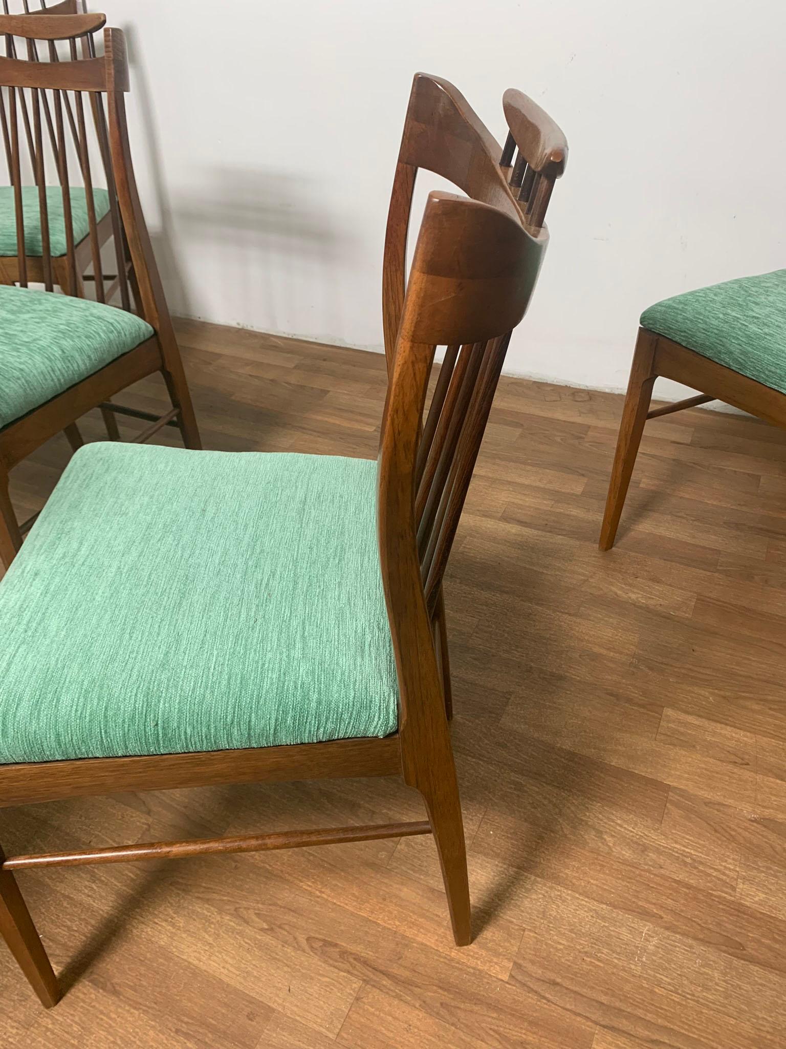 Set of Six Mid-Century Modern Thomasville  Dining Chairs, Circa 1950s 3