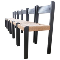 Set of Six Midcentury Danish Dining Chairs