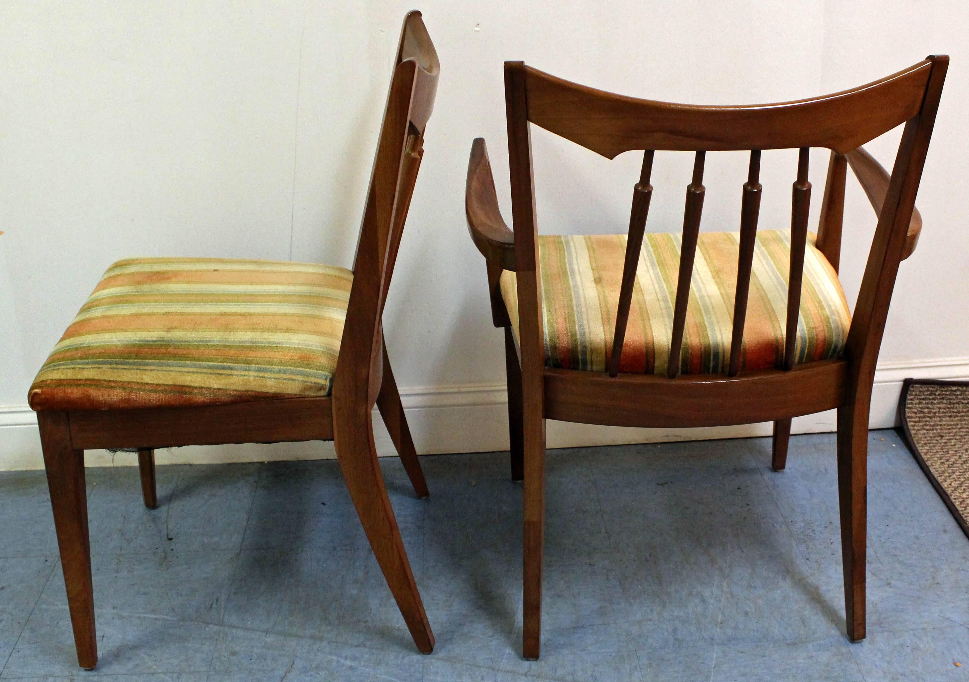 mid century spindle back chair