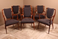 Set of Six Midcentury Dining Chairs by Andrew J Milne, for Heals, London