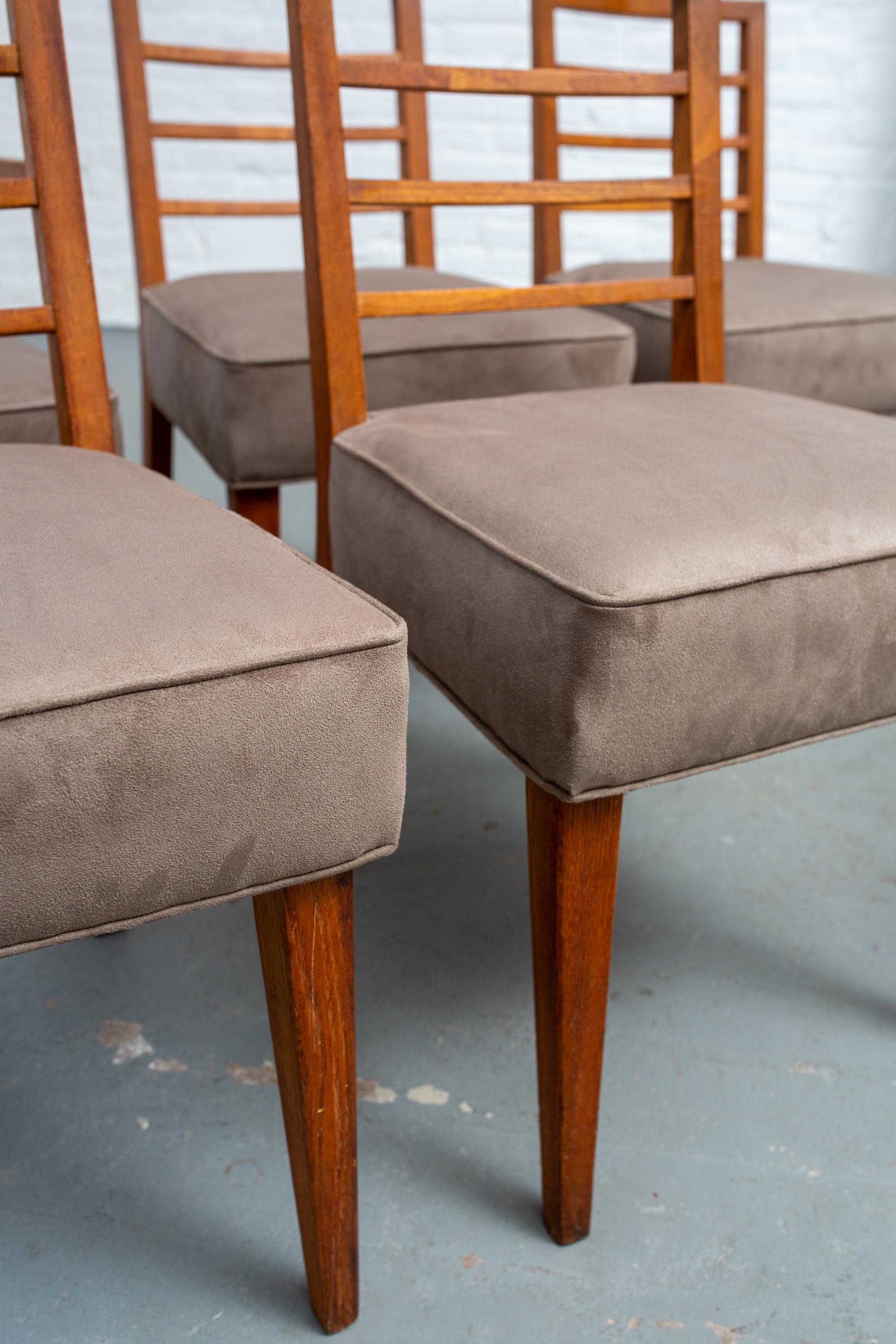 Set of Six Midcentury Dining Chairs 6