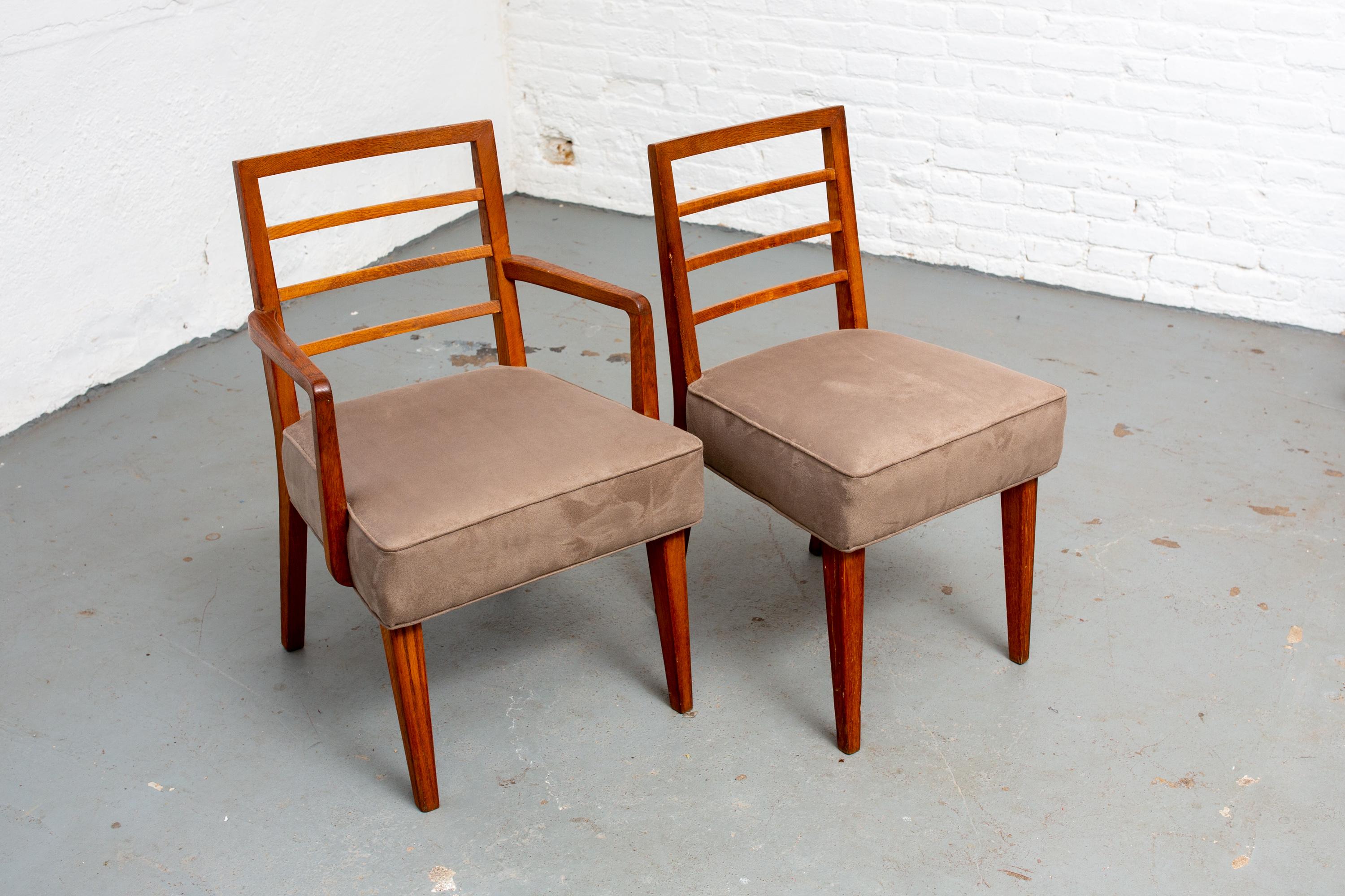 Set of Six Midcentury Dining Chairs 7