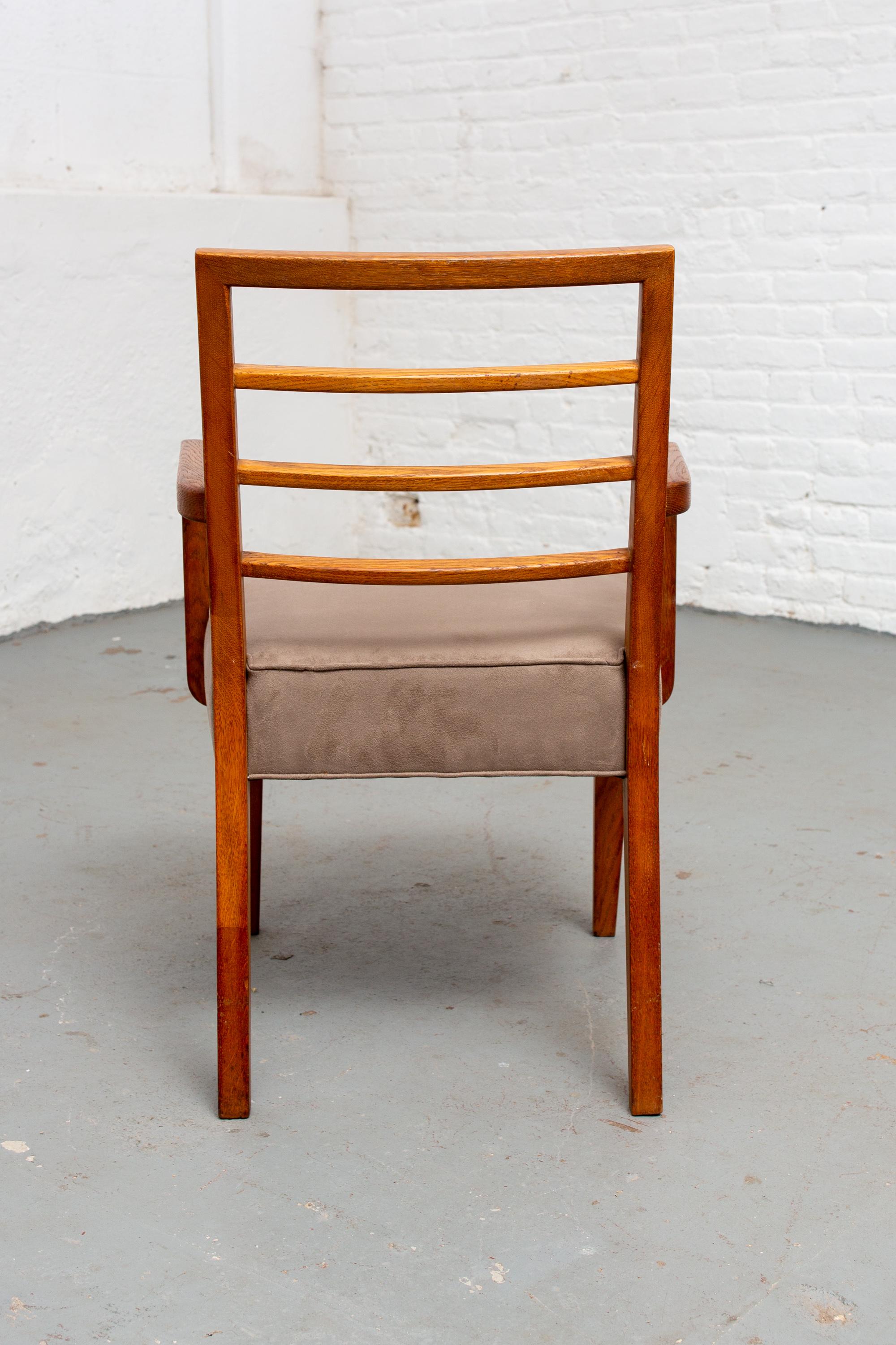 North American Set of Six Midcentury Dining Chairs