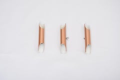 Set of six Midcentury Fuga metal wall light by Maija Liisa Komulainen for Raak