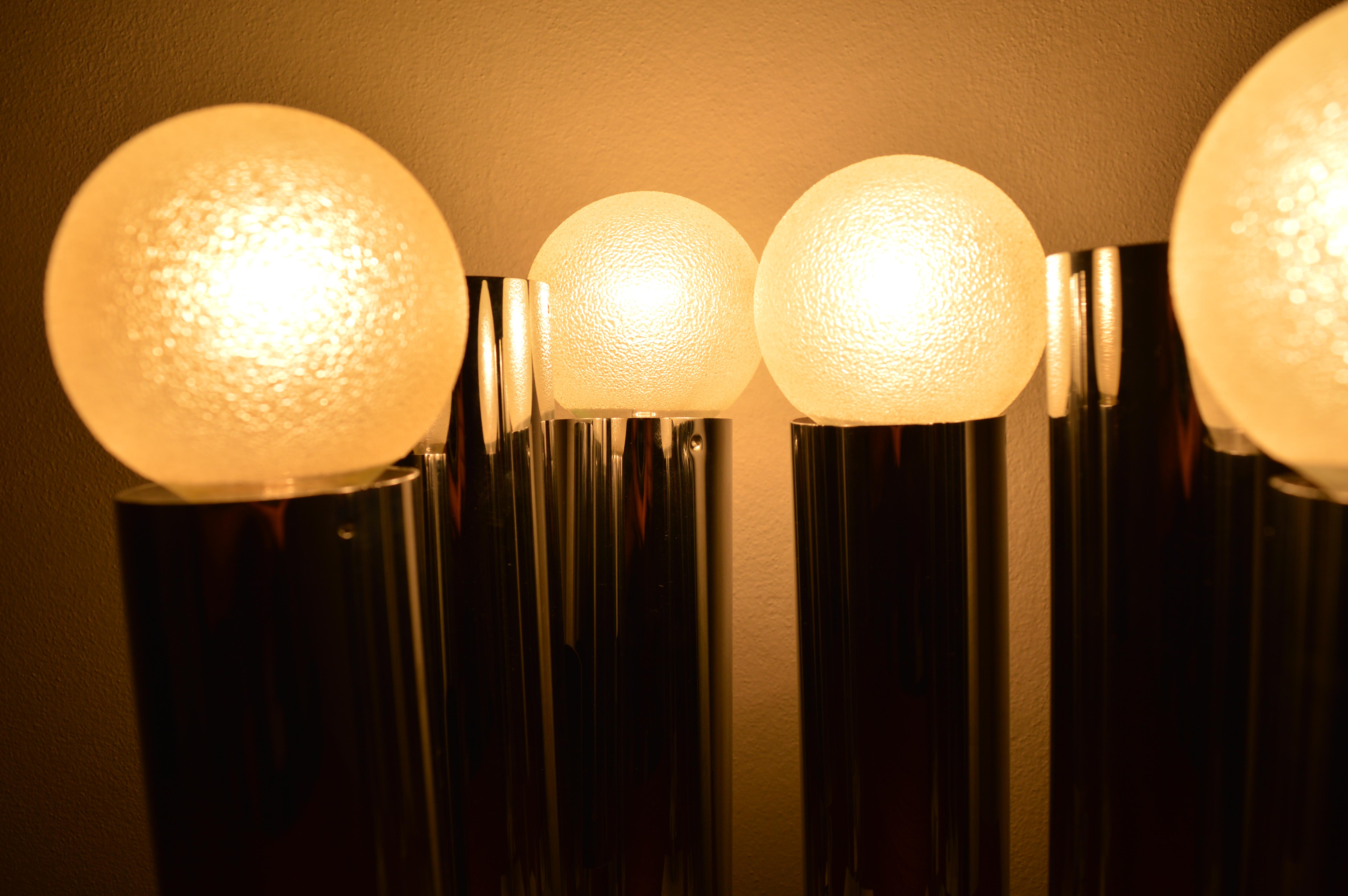 Set of Four Midcentury Wall Lamp Sconces Staff Leuchten, Motoko Ishii, 1970s 4