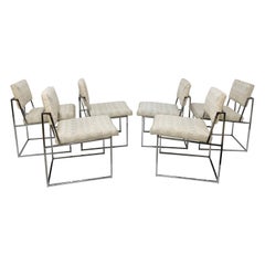Set of Six Milo Baughman for Thayer Coggin Dining Chairs, circa 1960s
