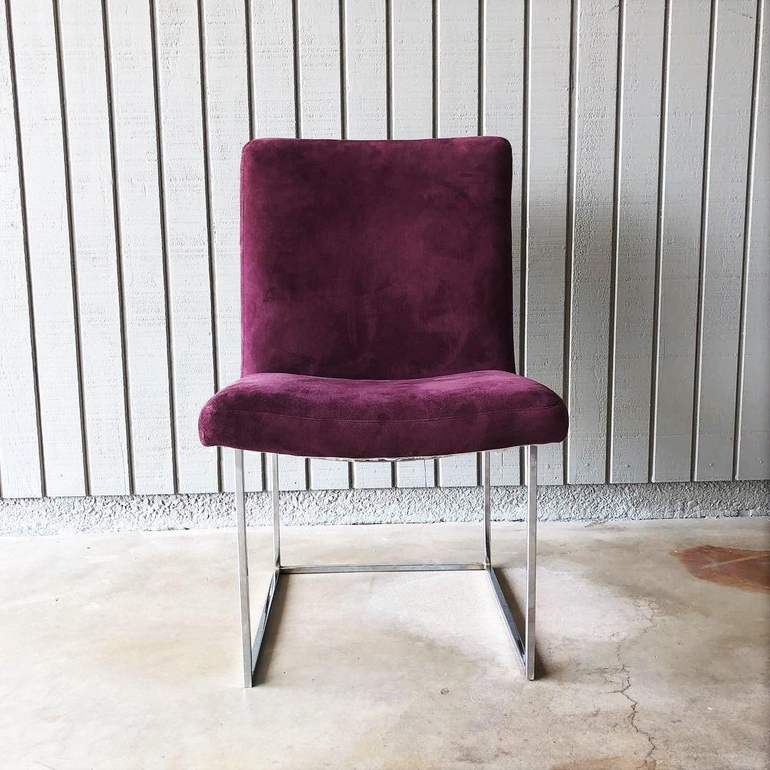 milo baughman dining chairs