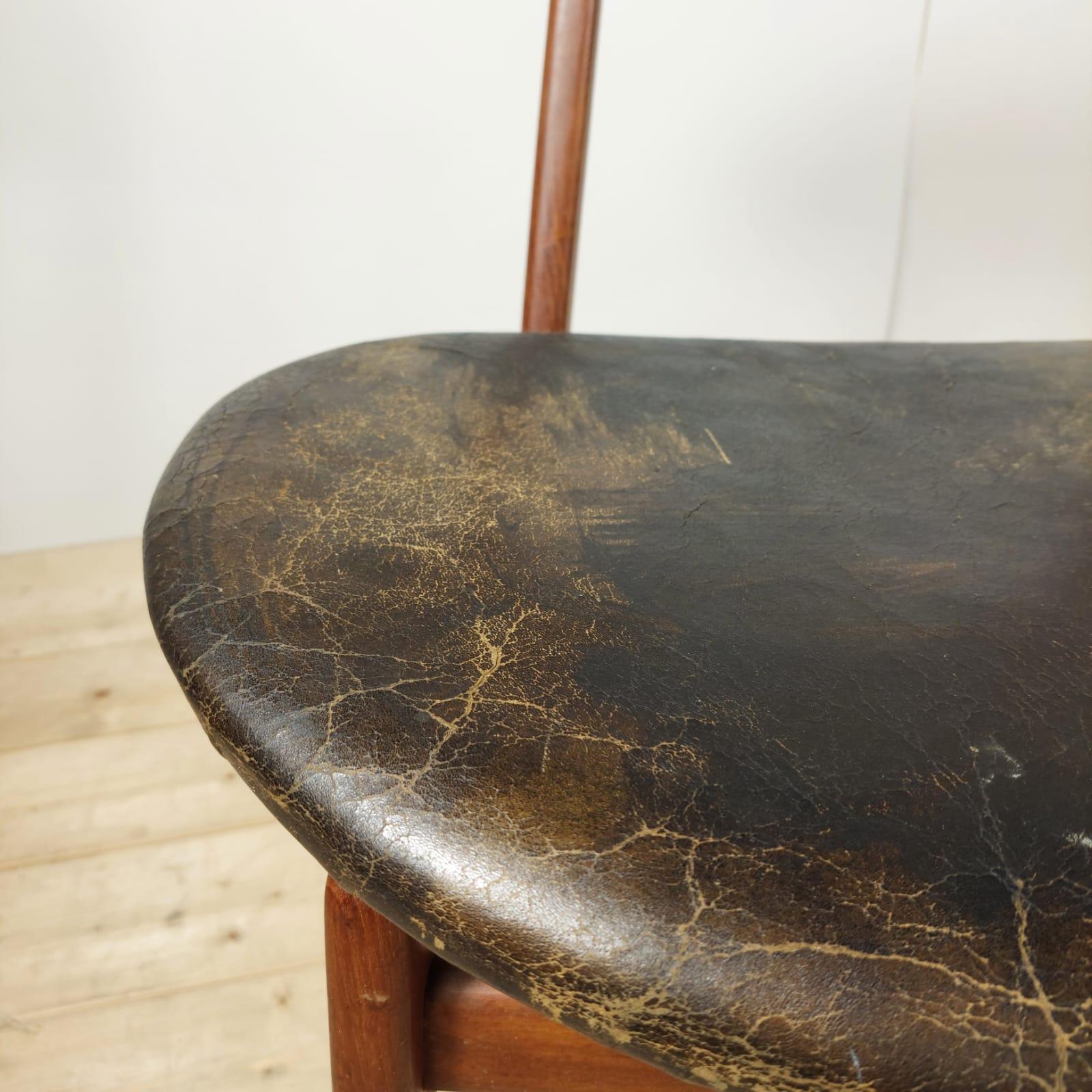 Satz von sechs Stühlen Modell 402 von Vilhelm Wohlert für Soborg Mobelfabrik (Furnier) im Angebot