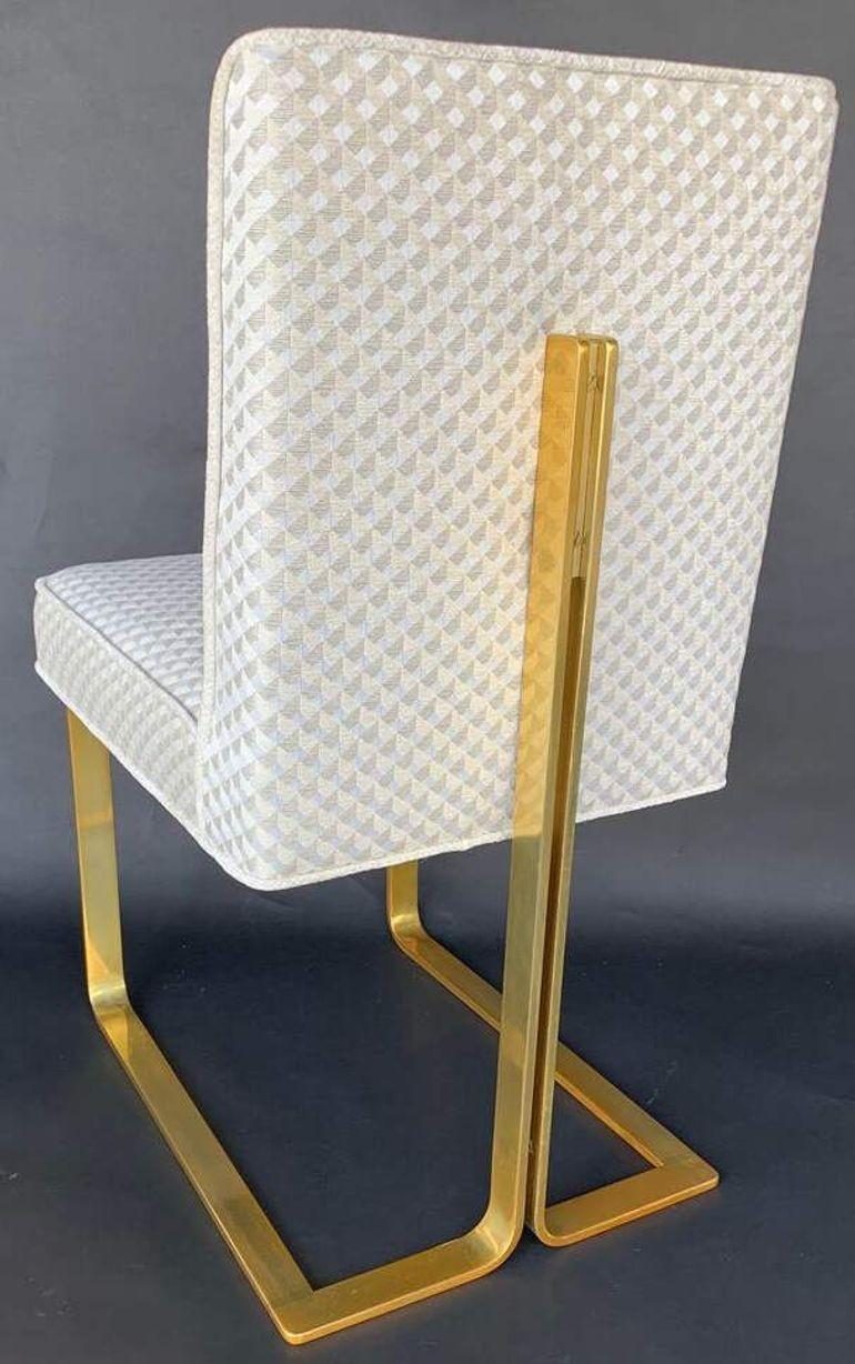 Fin du 20e siècle Ensemble de six chaises modernes Italie, années 1970. en vente