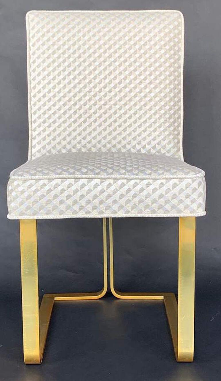 Ensemble de six chaises modernes Italie, années 1970. en vente 1