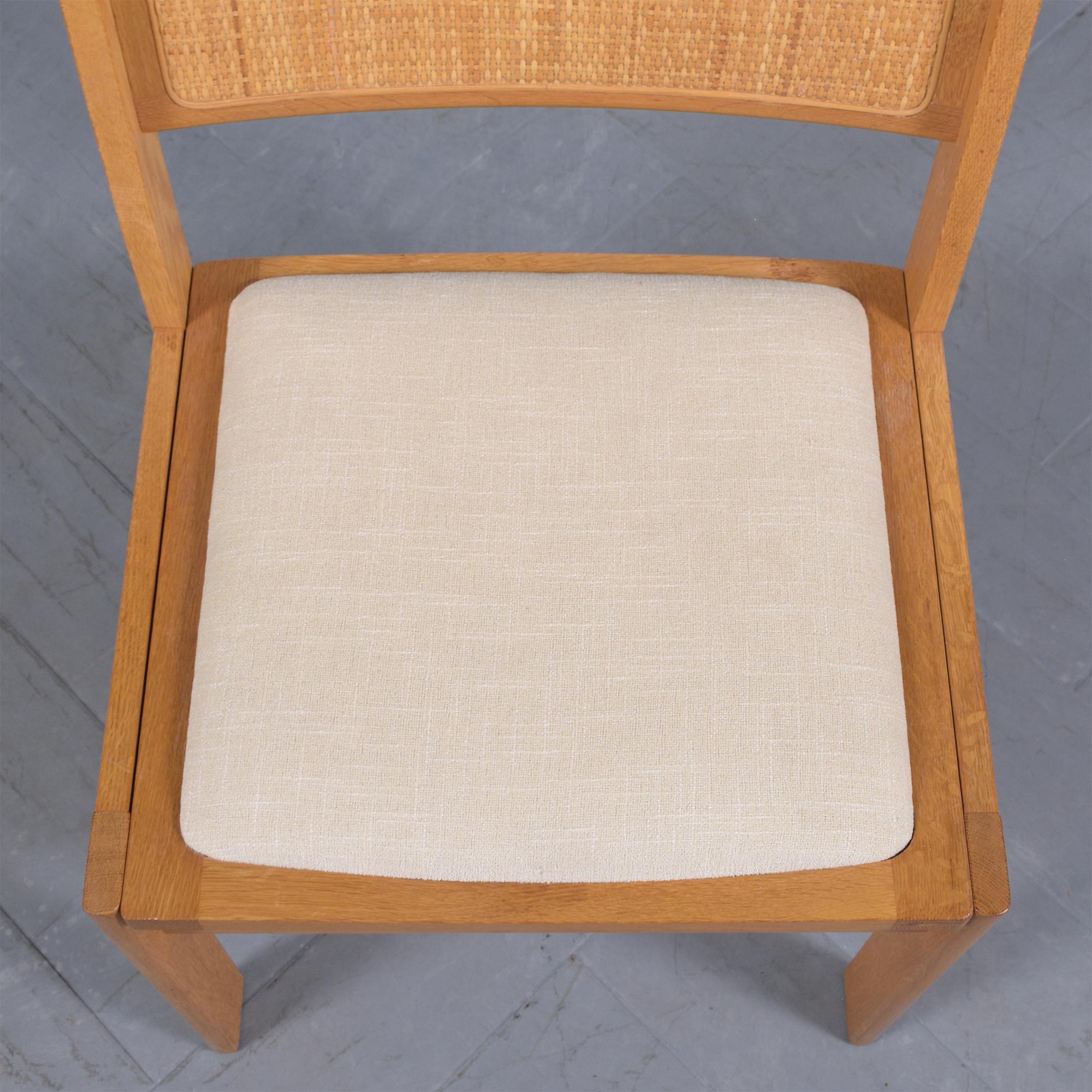 Elegant Set of Six Danish Dining Chairs by Kurt Ostervig For Sale 3