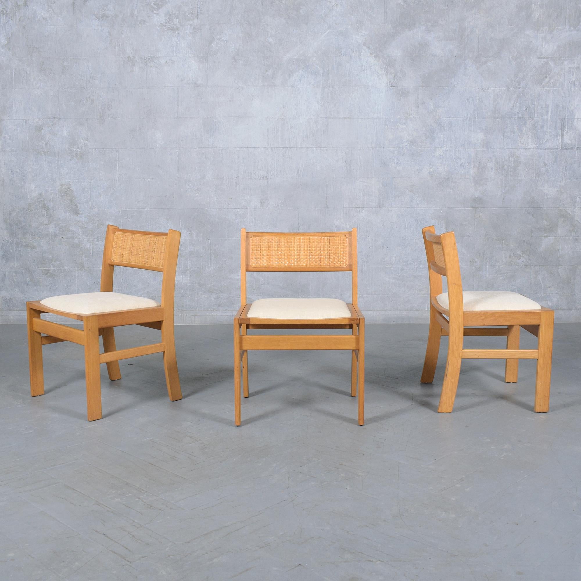 Mid-Century Modern Elegant Set of Six Danish Dining Chairs by Kurt Ostervig For Sale
