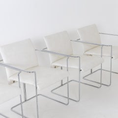 Set of Six Modernist Chairs by Ernesto Radaelli