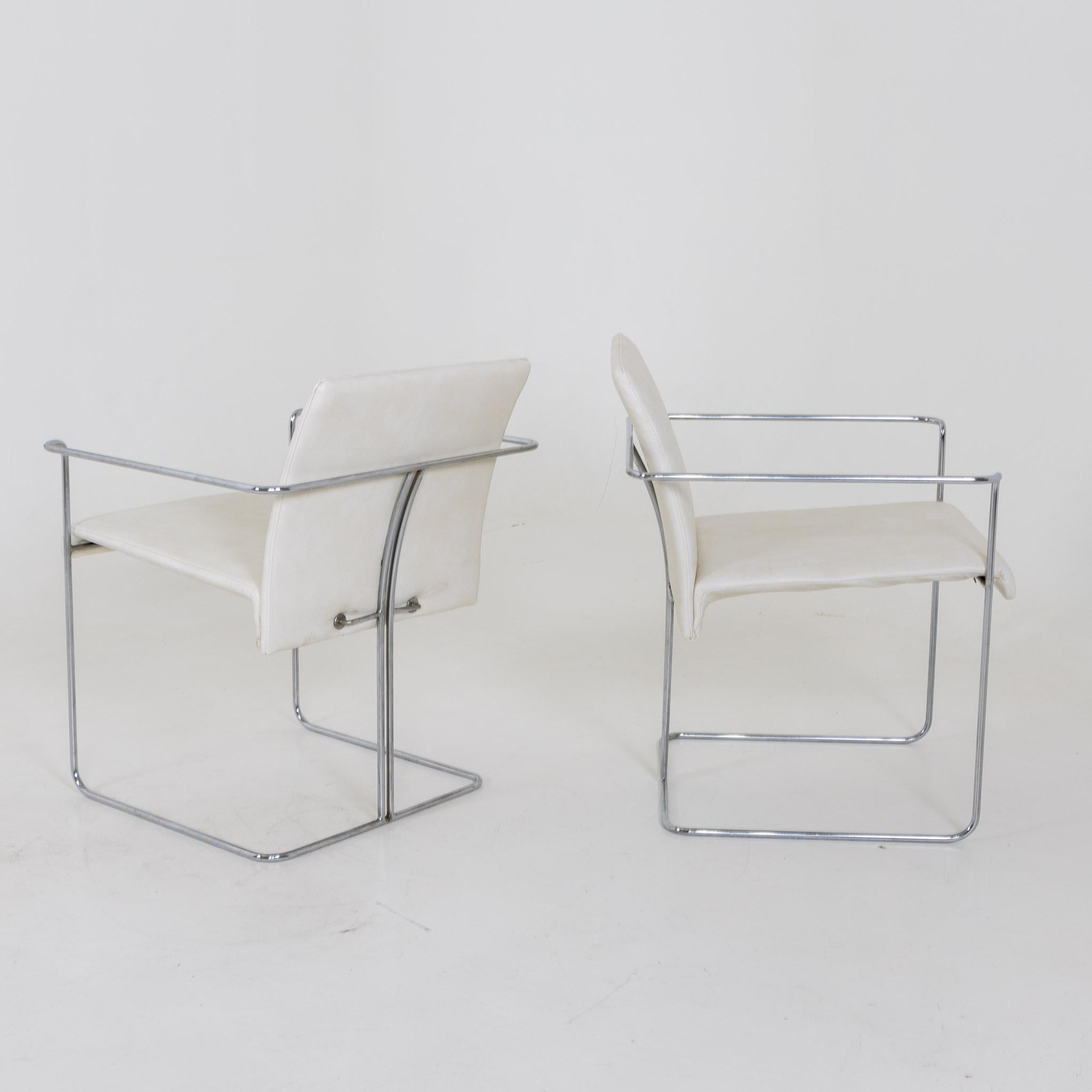 Set of Six Modernist Chairs by Ernesto Radaelli For Sale 2
