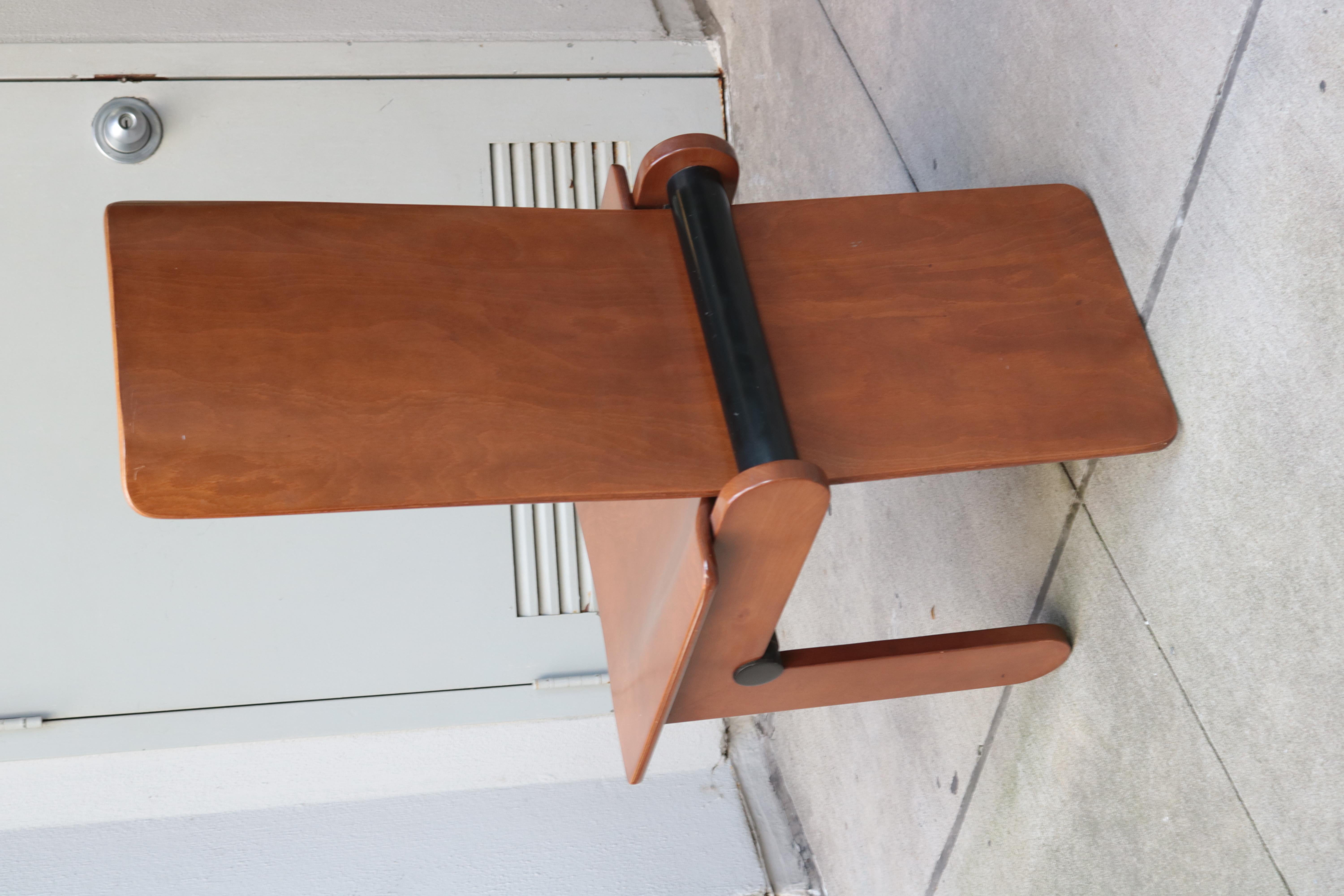 Italiano Set di sei sedie da pranzo moderniste di Carlo Scarpa per Gavina in vendita