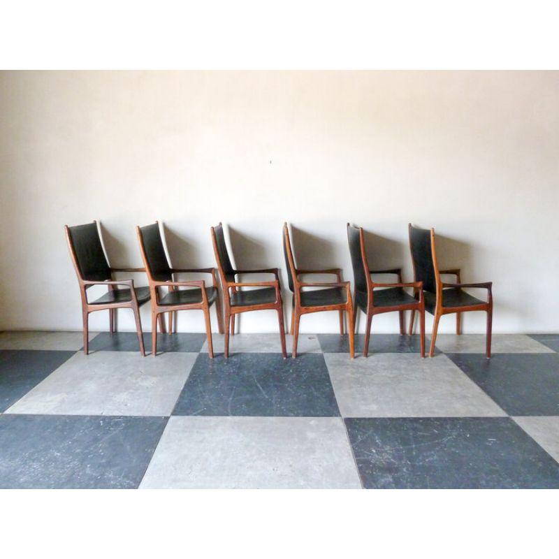 Set of Six Mogens Kold Model 'MK 172' Dining Chairs In Good Condition For Sale In Scottsdale, AZ