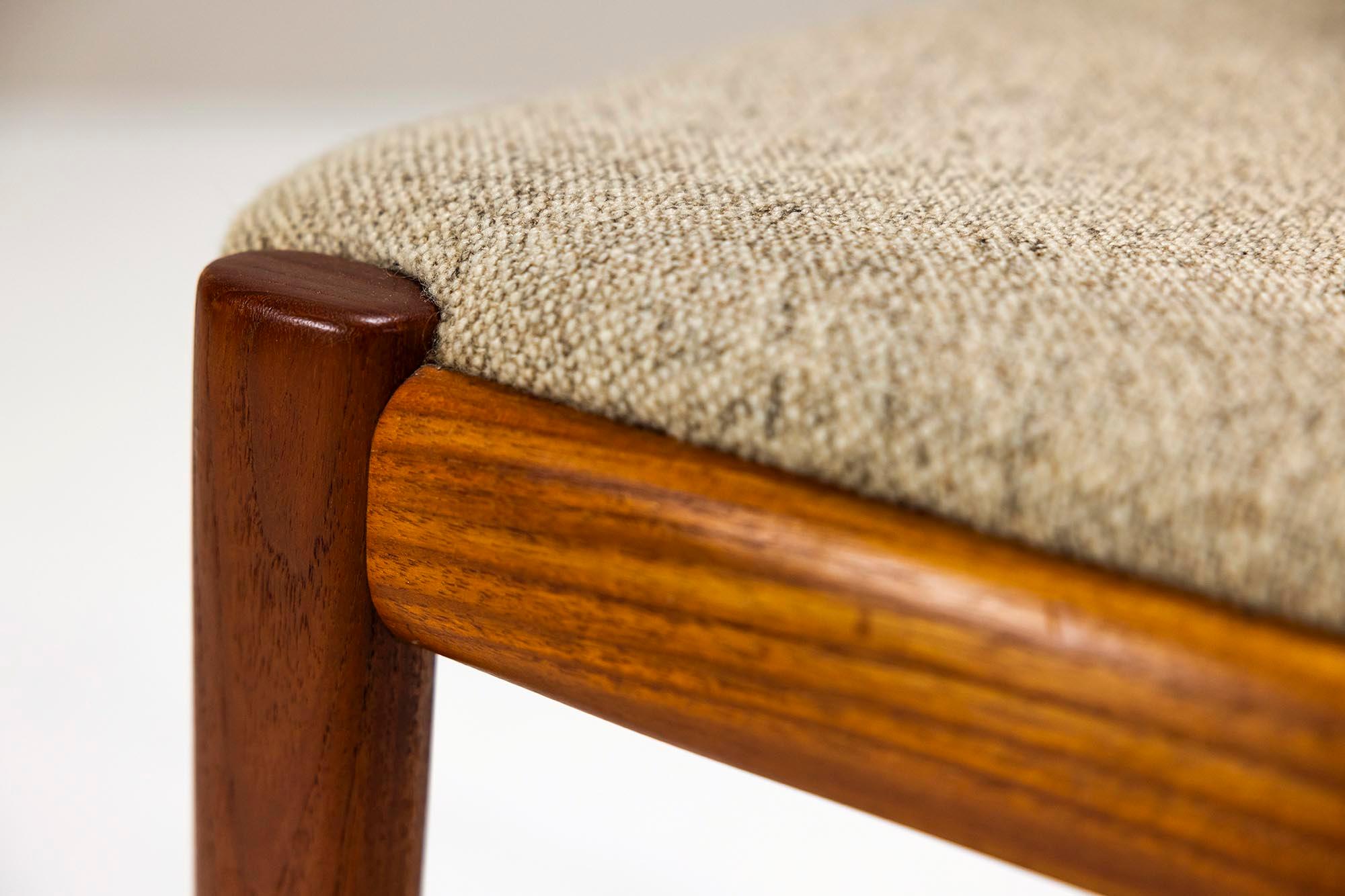 Set of Six 'Morten' Dining Chair by Niels Koefoed, Denmark 1960s 3