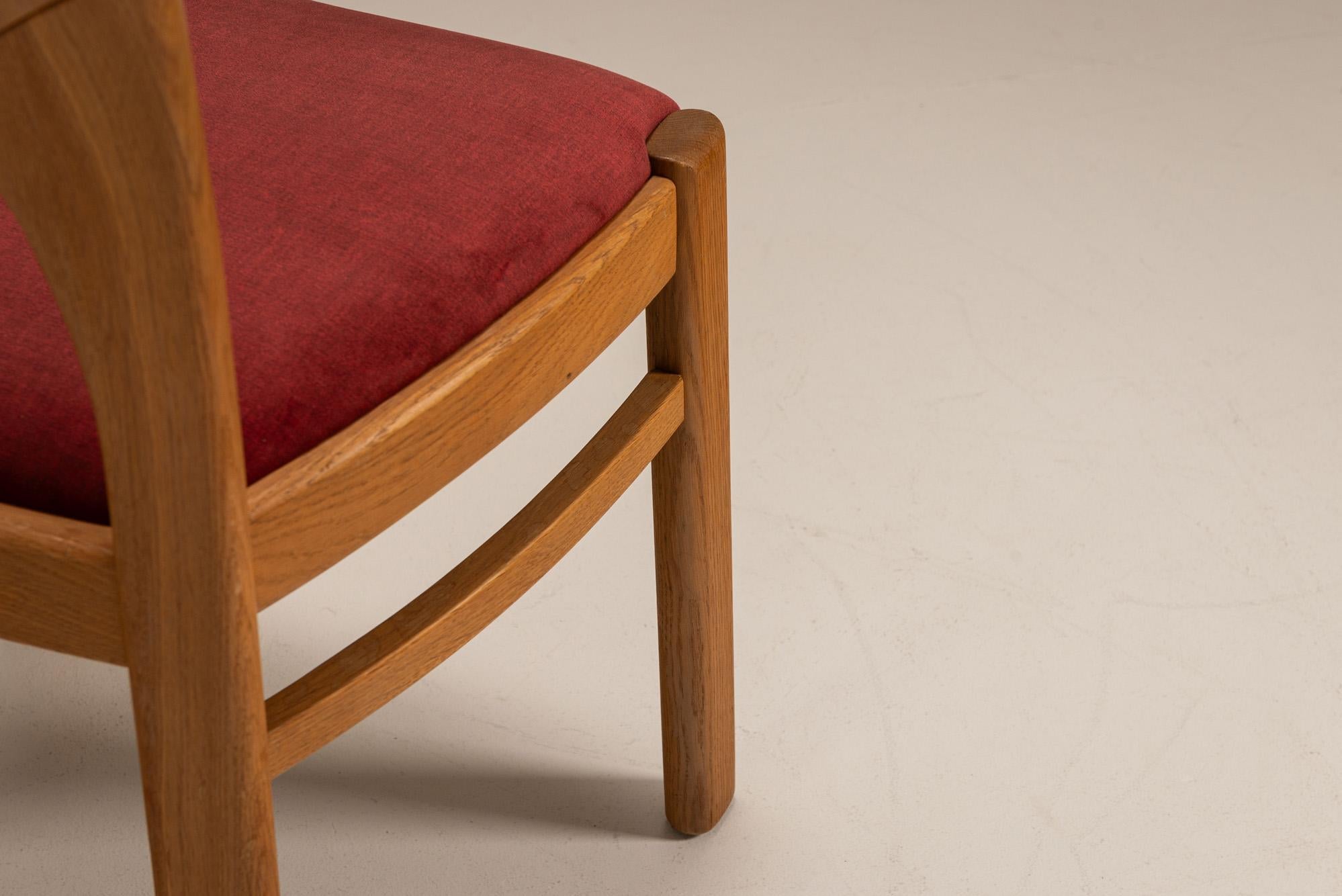 Set of Six 'Morten' Dining Chairs by Niels Koefoed, Denmark 1960s For Sale 3