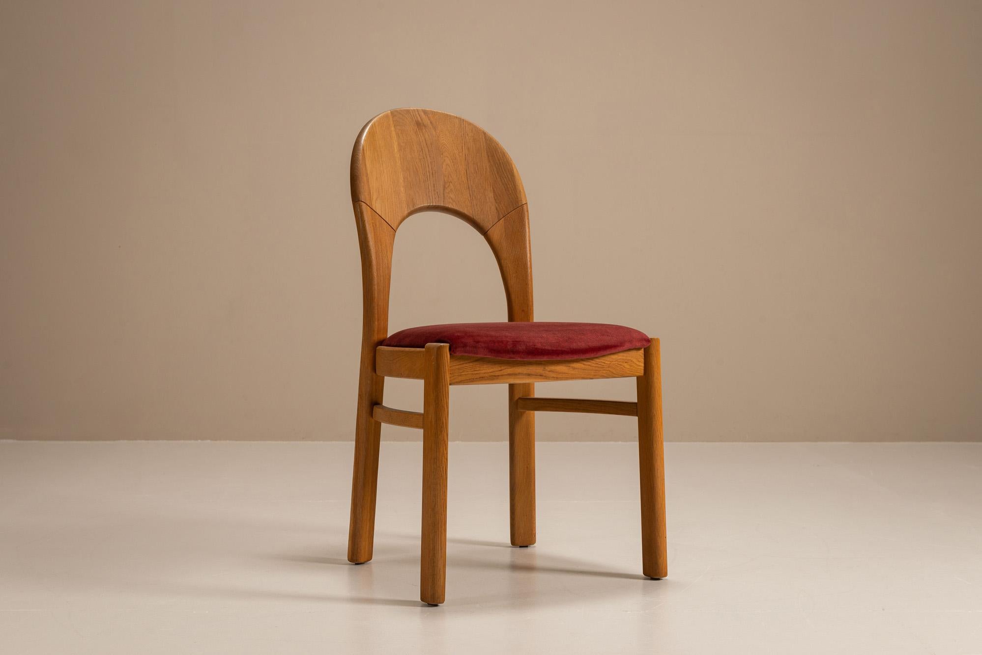 Set of Six 'Morten' Dining Chairs by Niels Koefoed, Denmark 1960s In Good Condition For Sale In Hellouw, NL