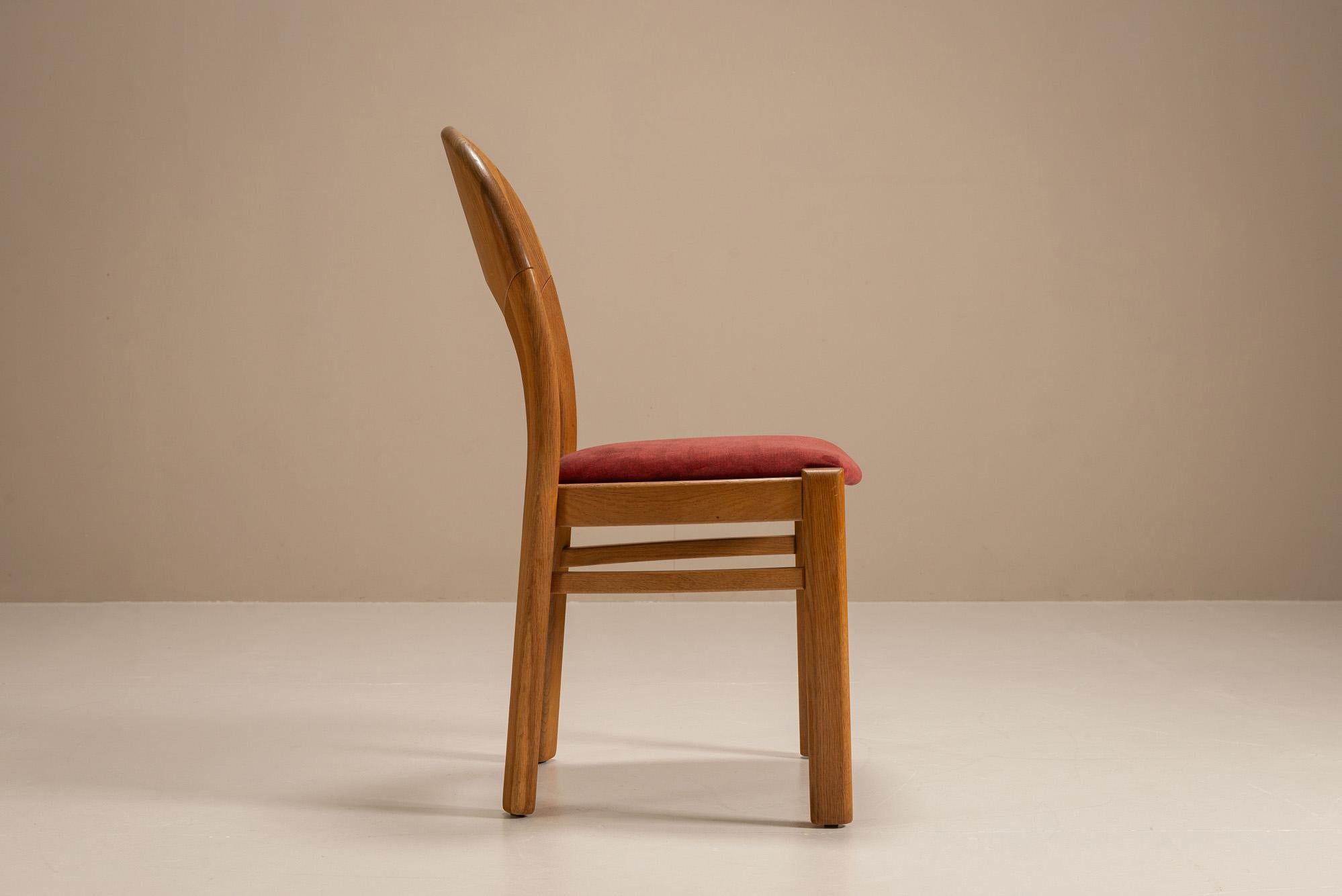 Mid-20th Century Set of Six 'Morten' Dining Chairs by Niels Koefoed, Denmark 1960s For Sale