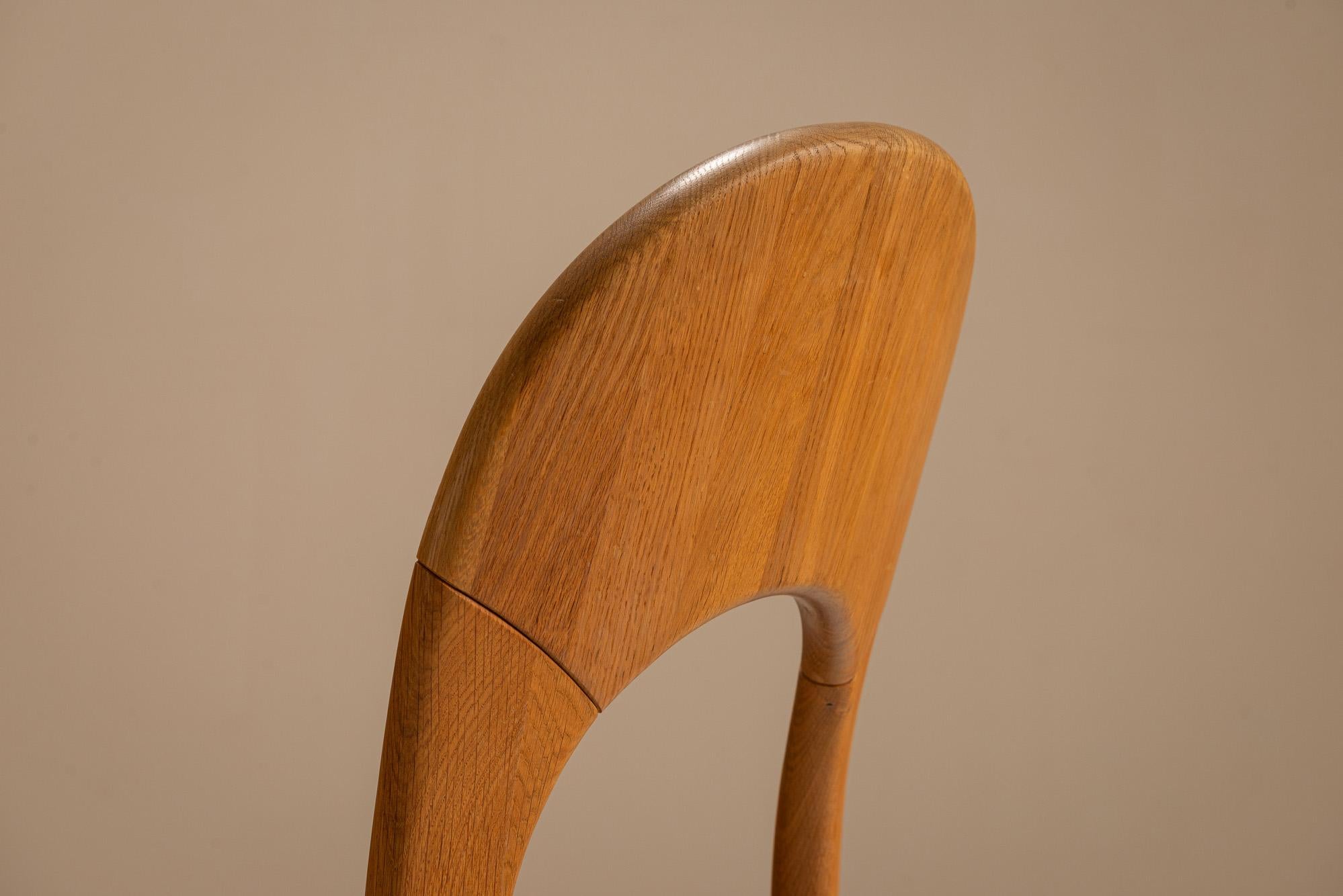 Set of Six 'Morten' Dining Chairs by Niels Koefoed, Denmark 1960s For Sale 1