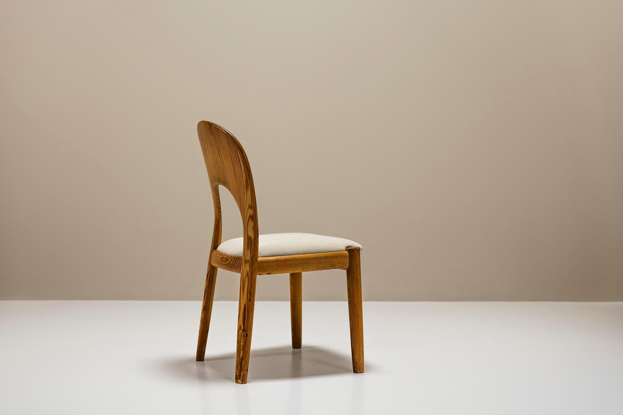 Set of Six 'Morten' Dining Chairs In Teak By Niels Kofoed, Denmark 1960s 5