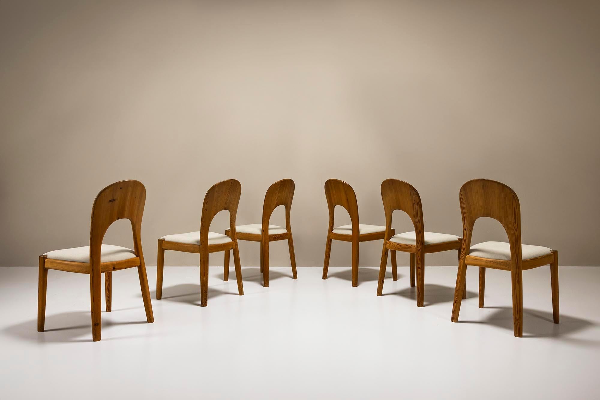 Danish Set of Six 'Morten' Dining Chairs In Teak By Niels Kofoed, Denmark 1960s