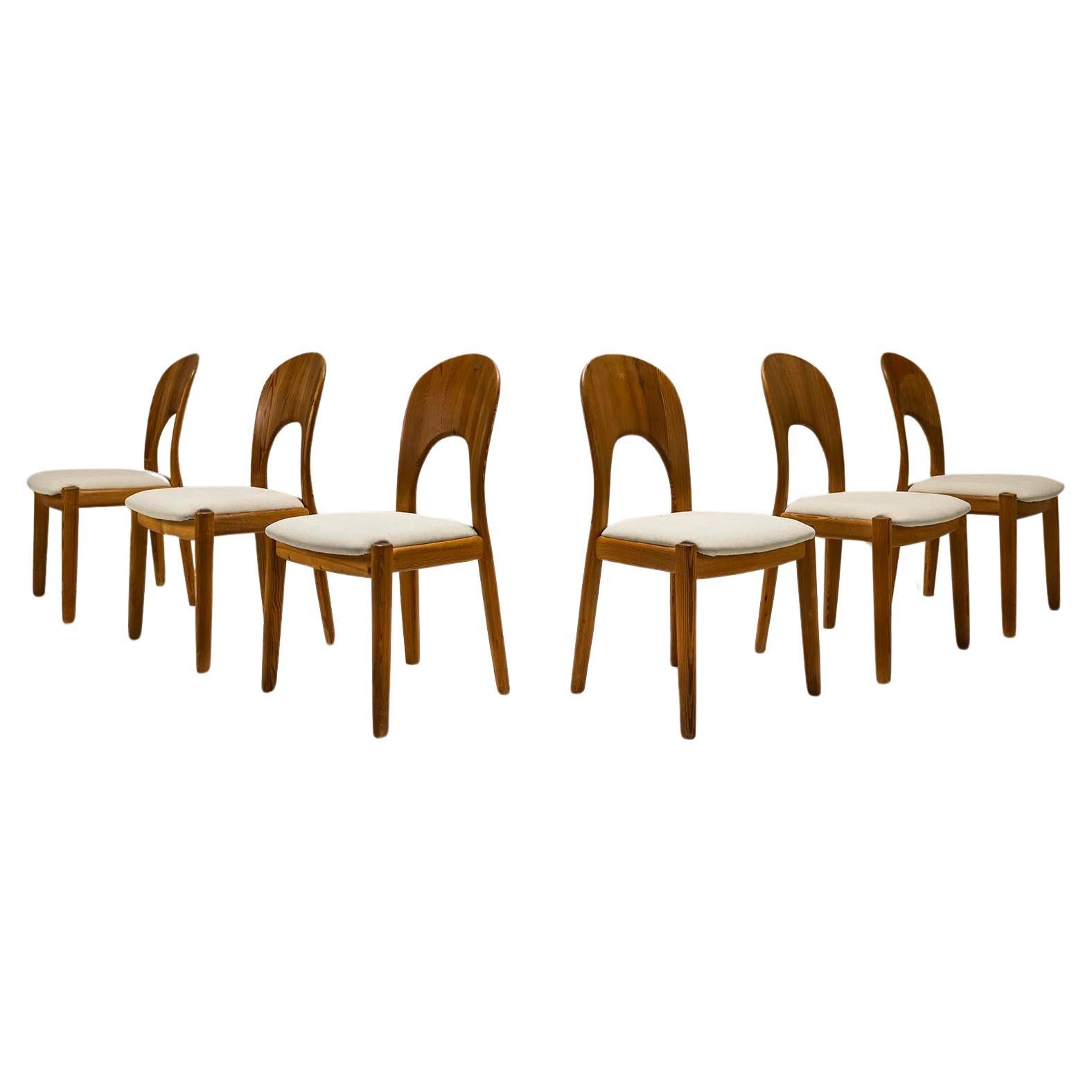 Set of Six 'Morten' Dining Chairs In Teak By Niels Kofoed, Denmark 1960s