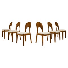 Set of Six 'Morten' Dining Chairs In Teak By Niels Kofoed, Denmark 1960s