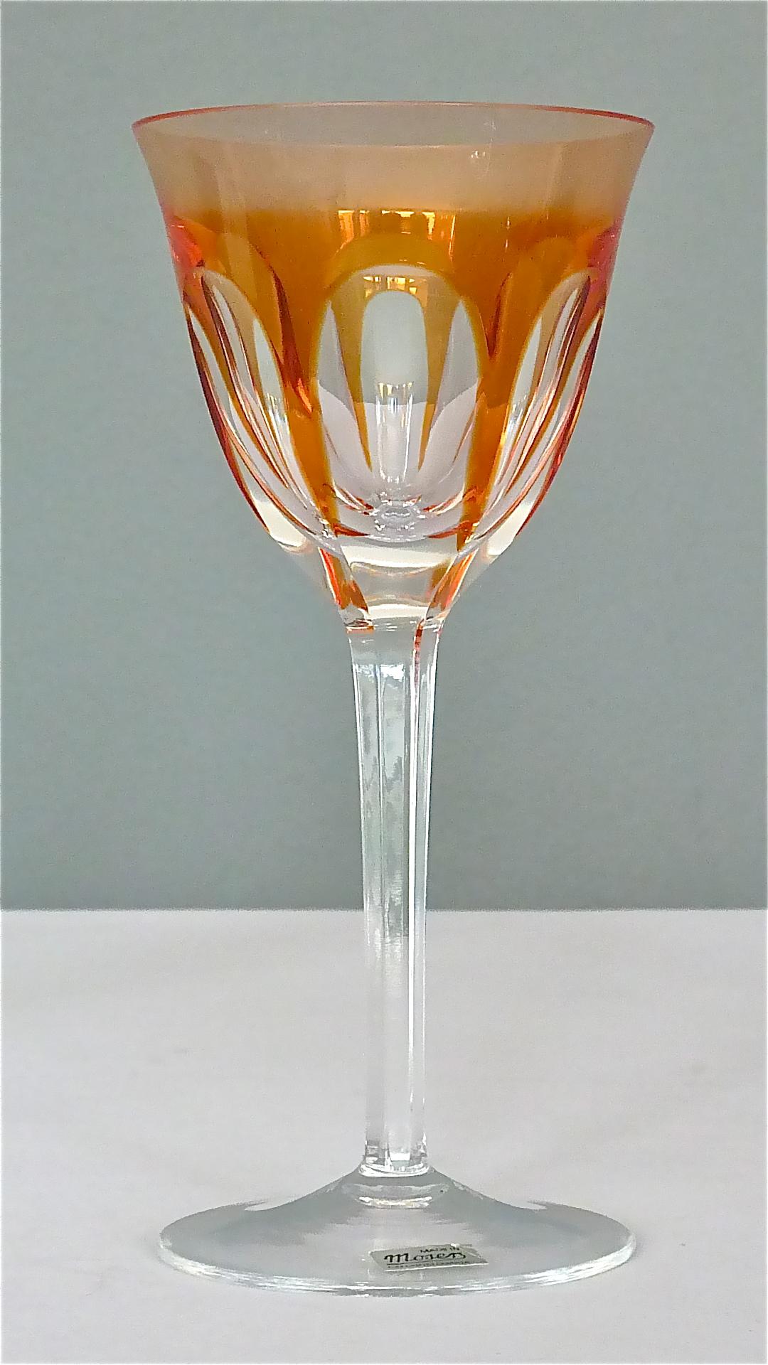 moser crystal glasses