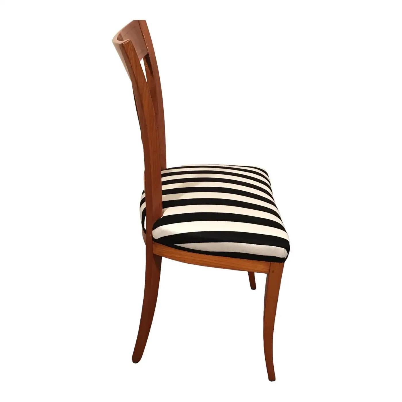 19th Century Set of six Neoclassical Dining Room Chairs, Germany 1810-30 For Sale