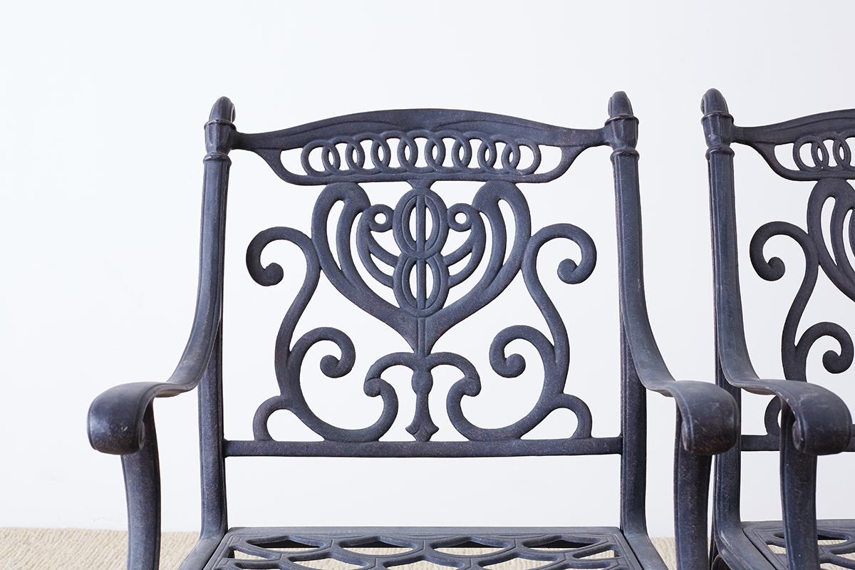 cast iron garden chairs for sale