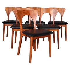 Set of Six Niels Koefoed Dining Chairs