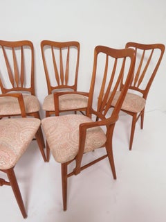 Set of Six Niels Kofoed Hornslet "Ingrid" Danish Teak Dining Chairs, circa 1970s