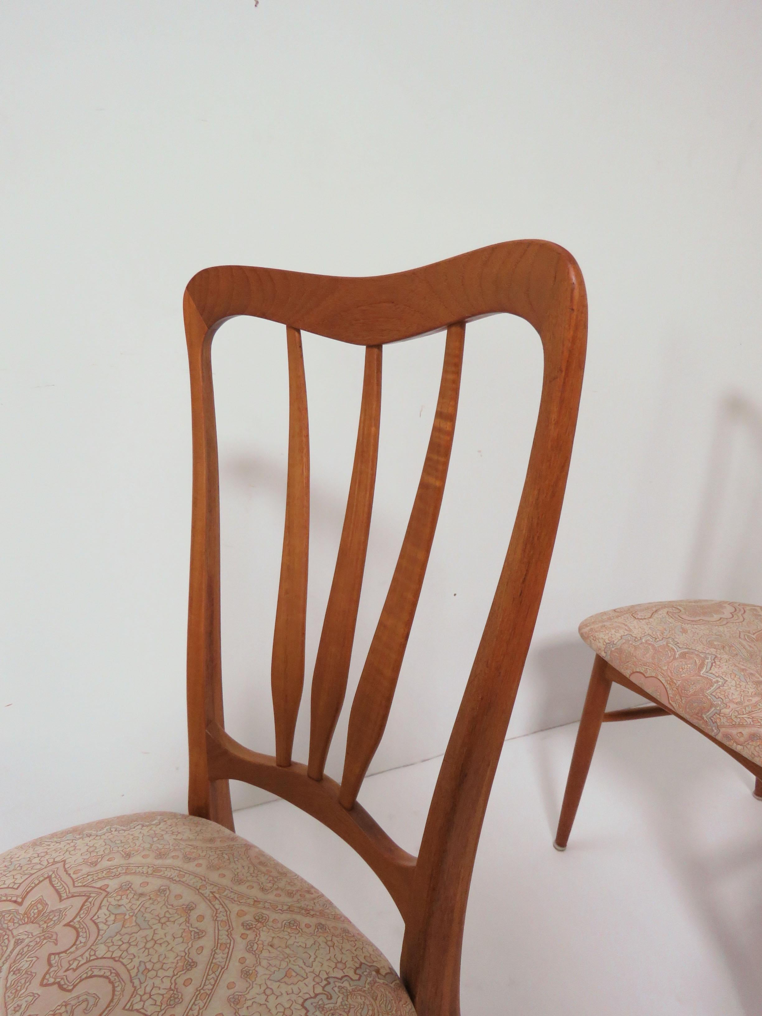 Late 20th Century Set of Six Niels Kofoed Hornslet 