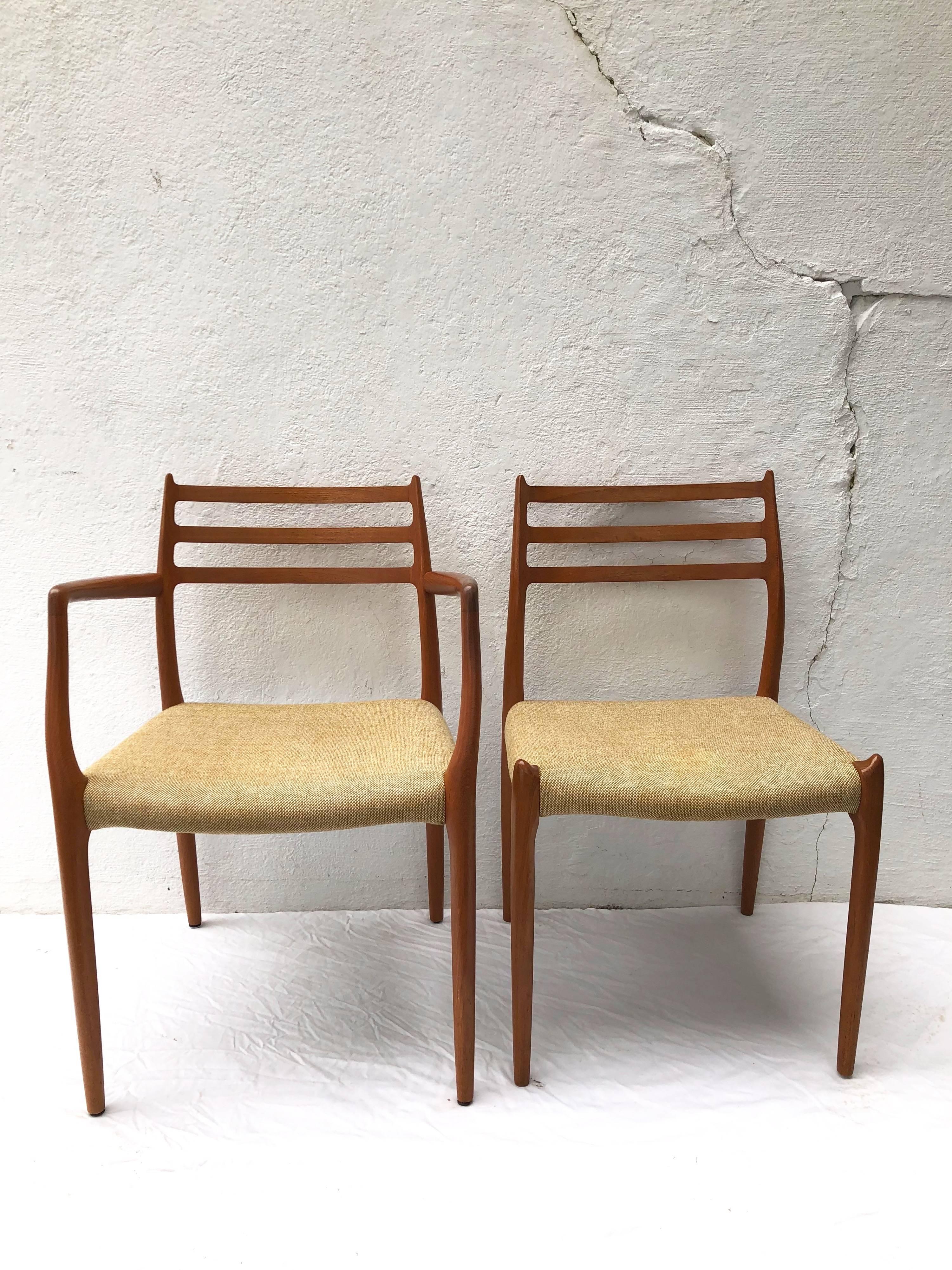 Set of Six Niels Moller Dining Chairs 9