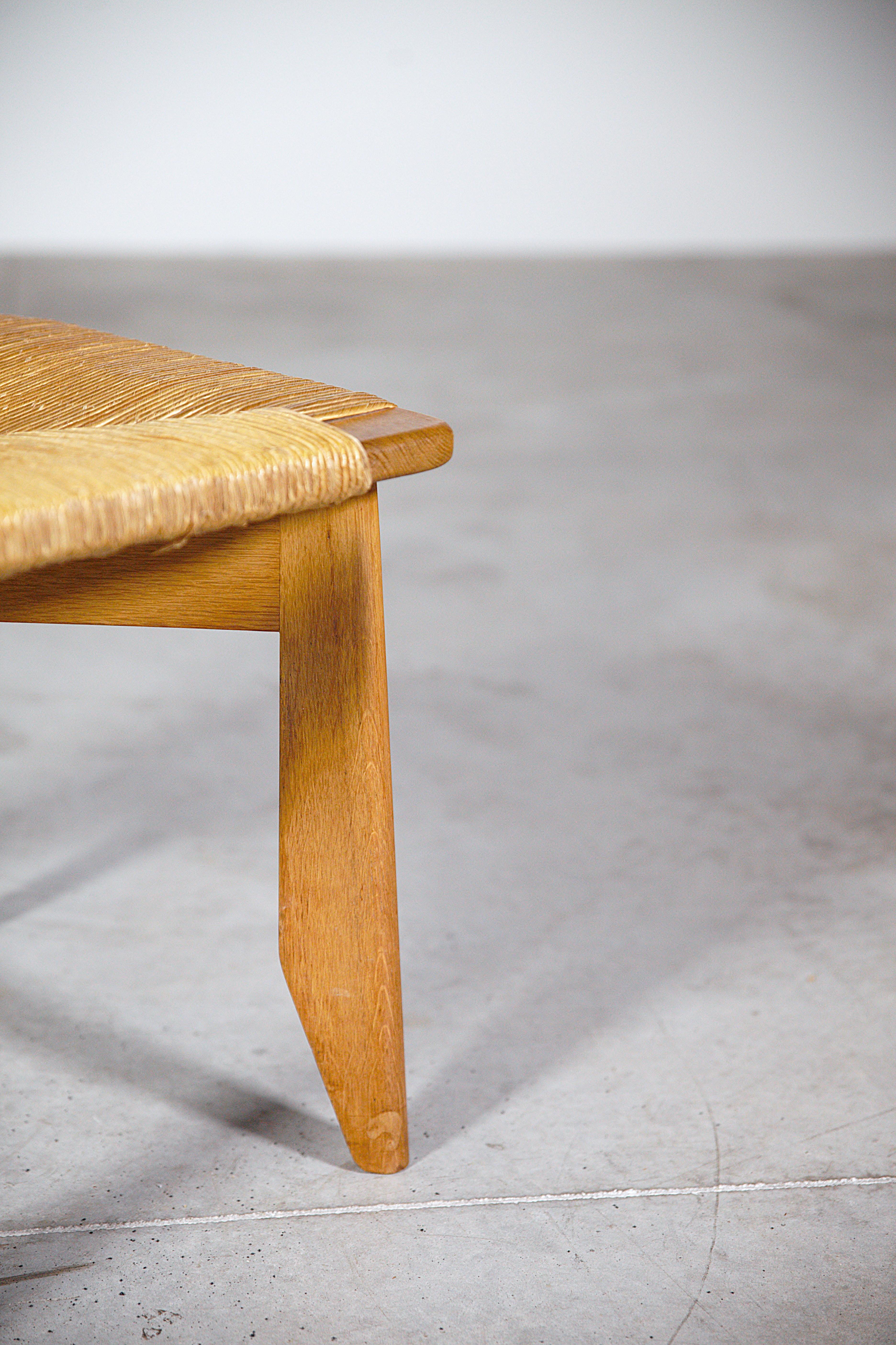 Set of Six Oak and Rush 