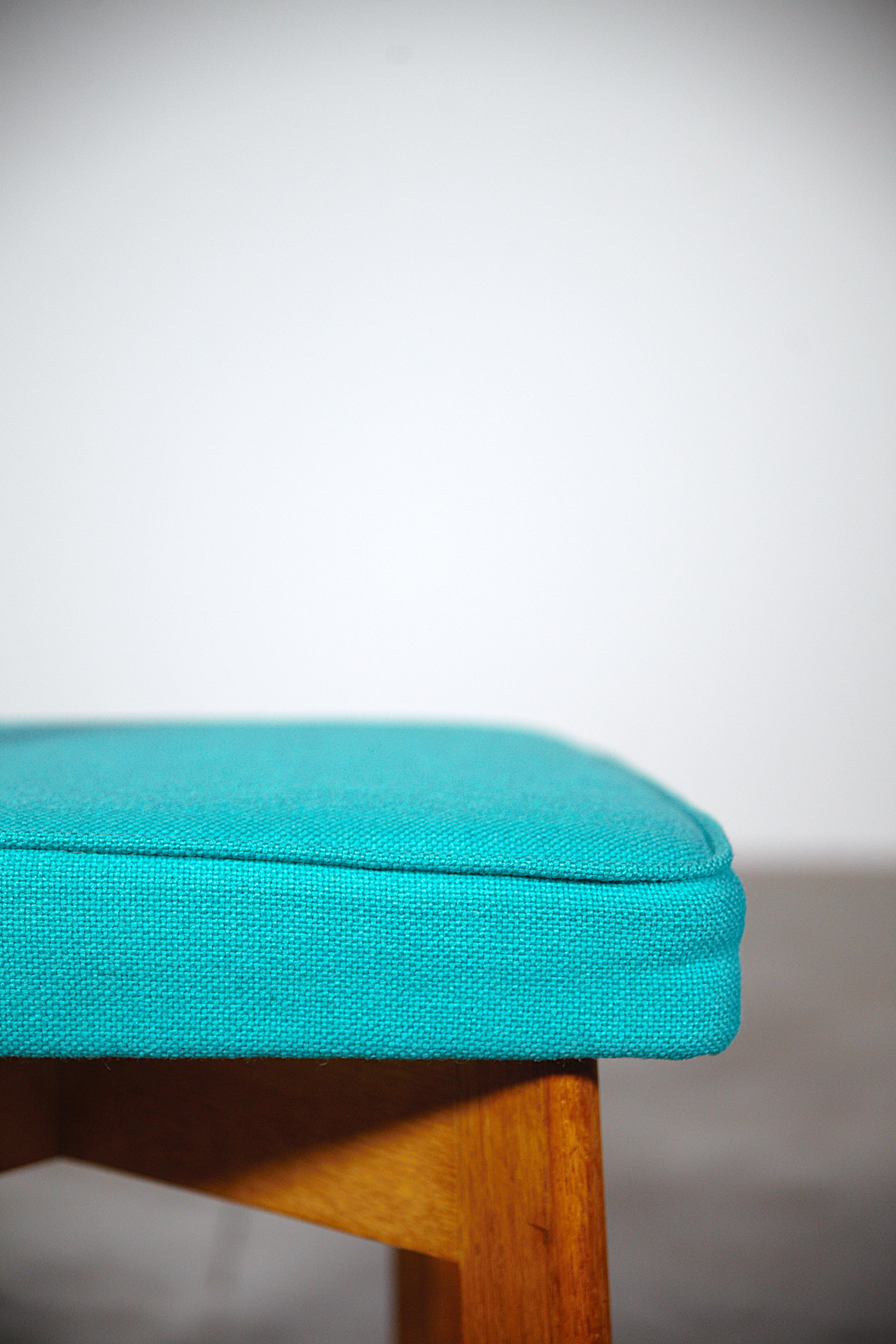 Satz von sechs Eichenstühlen 