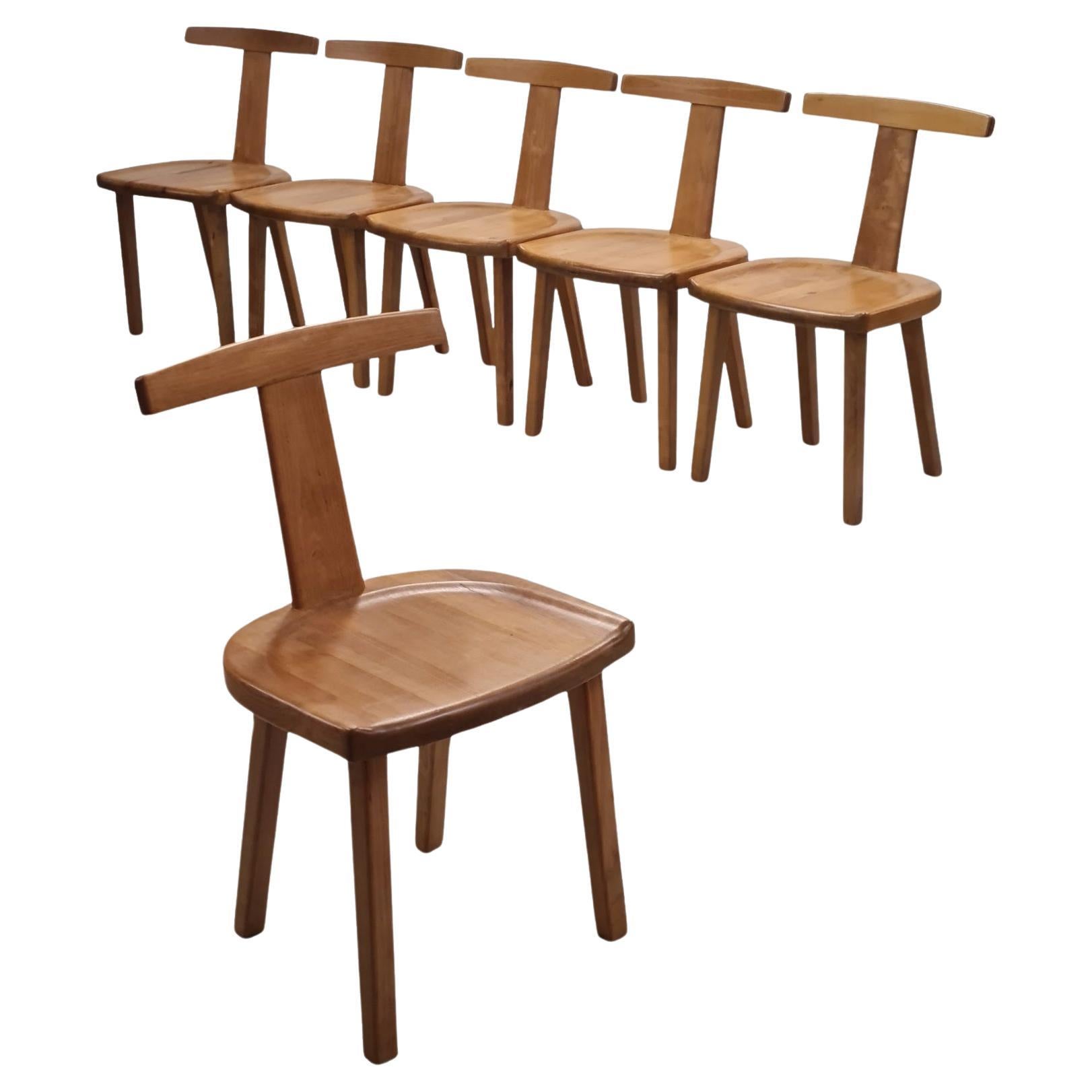 Set of Six Olavi Hänninen Juha Chairs, HMN For Sale