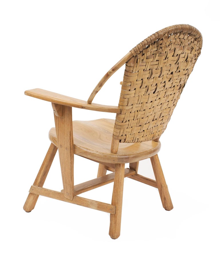 Set of Six Old Hickory Ashwood Dining Chairs For Sale at 1stDibs