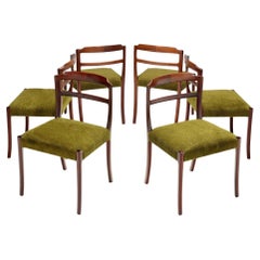 Juego de seis sillas de comedor Ole Wanscher para CADO, Dinamarca Años 60
